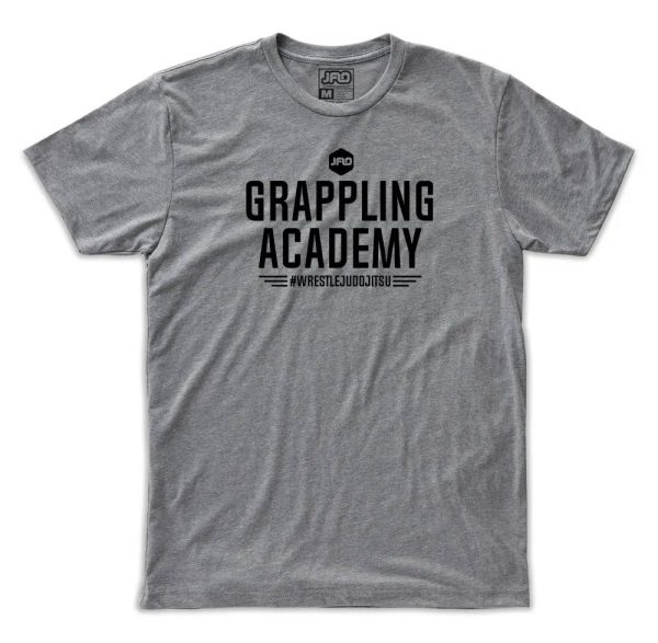 JFLO Grappling Academy Crew - HEATHER GREY